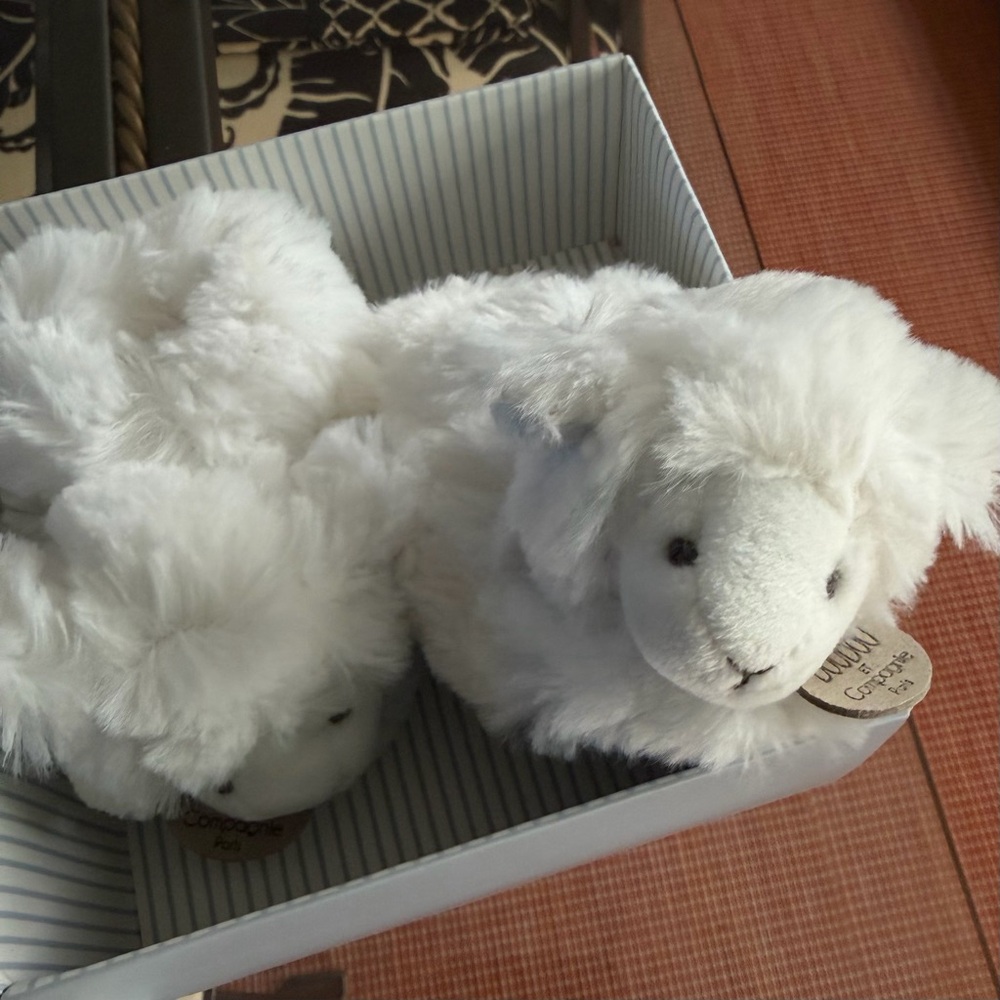 DOUDOU Compagnie Blue Lamb Booties
